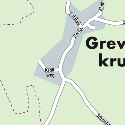 Stadtplan Grevenkrug