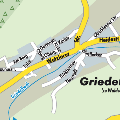 Stadtplan Griedelbach