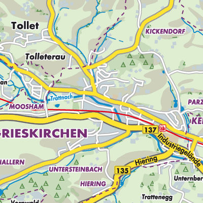 Übersichtsplan Grieskirchen