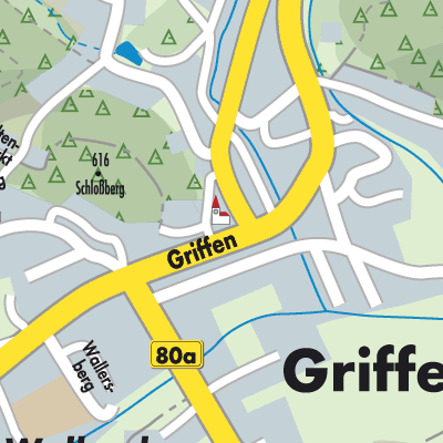 Stadtplan Griffen