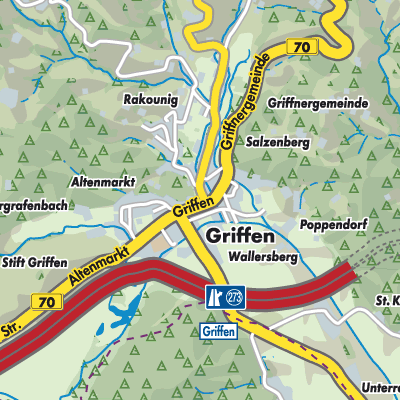 Übersichtsplan Griffen