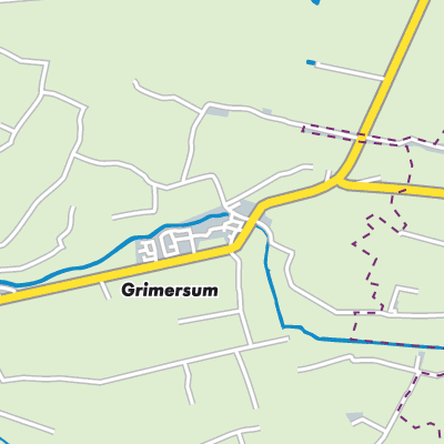 Übersichtsplan Grimersum