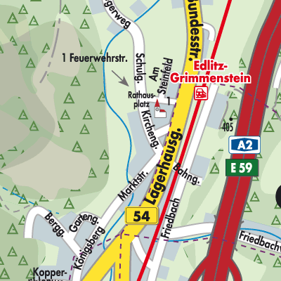 Stadtplan Grimmenstein