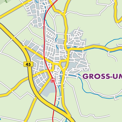 Übersichtsplan Groß-Umstadt