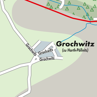 Stadtplan Grochwitz