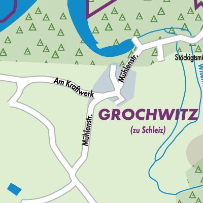 Stadtplan Grochwitz