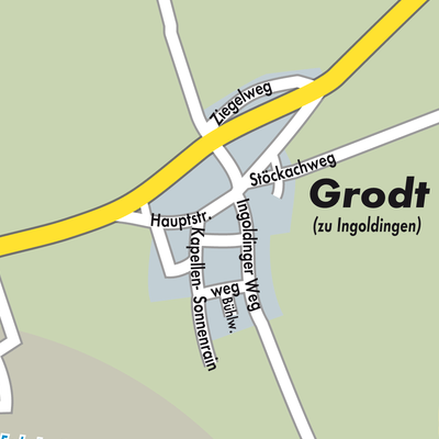 Stadtplan Grodt