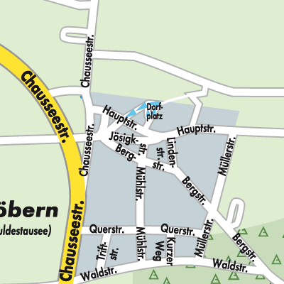 Stadtplan Gröbern