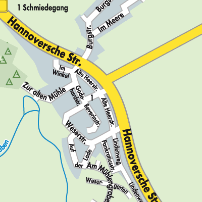 Stadtplan Groß Förste