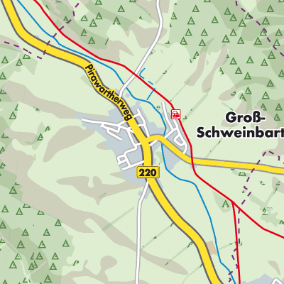 Übersichtsplan Groß-Schweinbarth