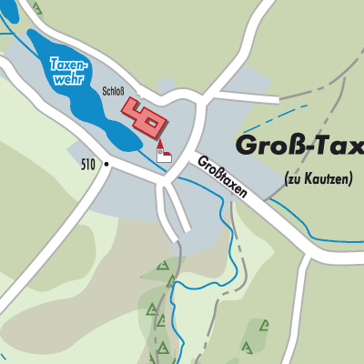 Stadtplan Groß-Taxen