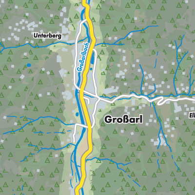 Übersichtsplan Großarl