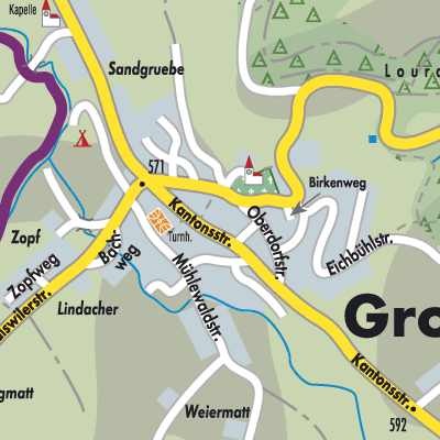 Stadtplan Grossdietwil