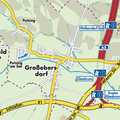 Übersichtsplan Großebersdorf