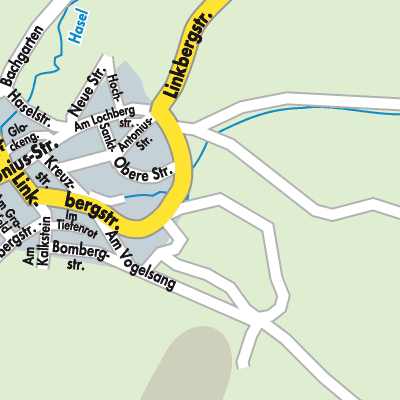 Stadtplan Großenbach