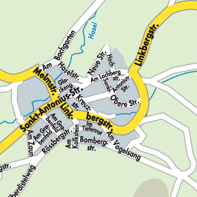 Stadtplan Großenbach