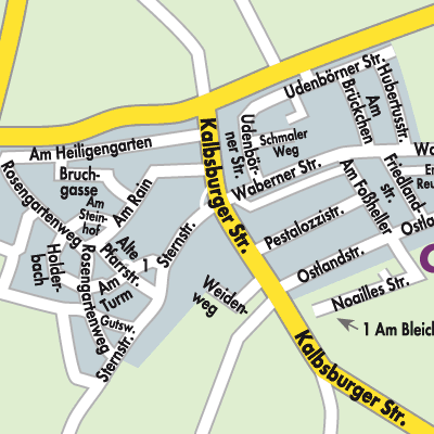 Stadtplan Großenenglis