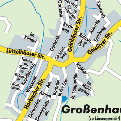 Stadtplan Großenhausen