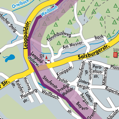 Stadtplan Großgmain