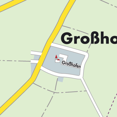 Stadtplan Großhofen