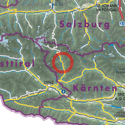 Landkarte Großkirchheim
