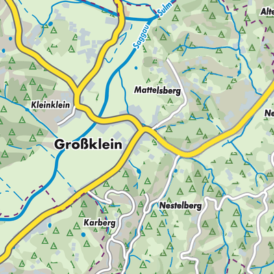 Übersichtsplan Großklein