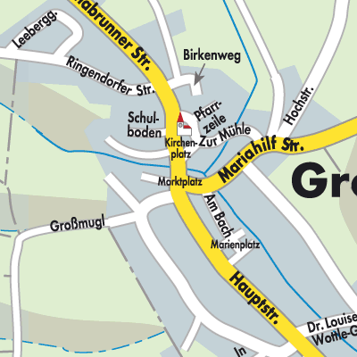 Stadtplan Großmugl