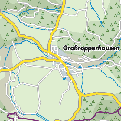 Übersichtsplan Großroppershausen