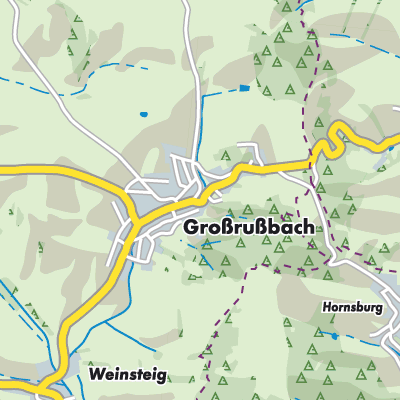 Übersichtsplan Großrußbach