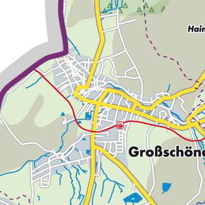 Übersichtsplan Großschönau