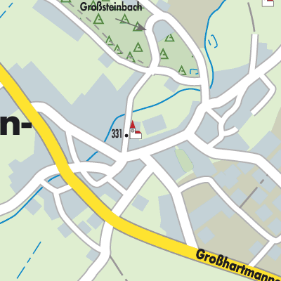 Stadtplan Großsteinbach