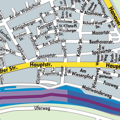 Stadtplan Großwelzheim