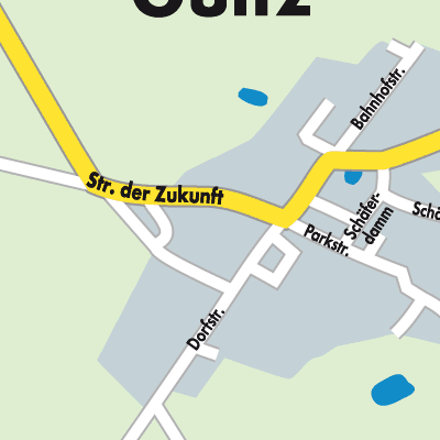 Stadtplan Gültz