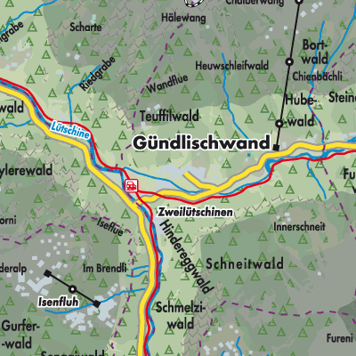 Übersichtsplan Gündlischwand