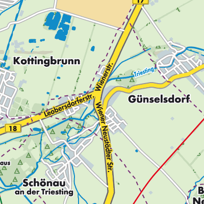 Übersichtsplan Günselsdorf