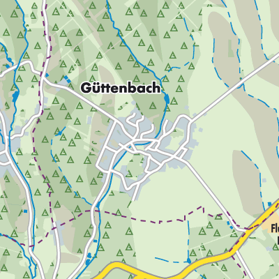 Übersichtsplan Güttenbach/Pinkovac