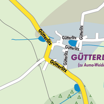 Stadtplan Gütterlitz