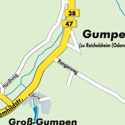 Stadtplan Gumpen