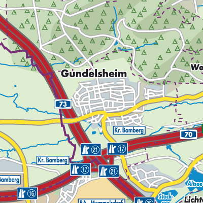 Übersichtsplan Gundelsheim