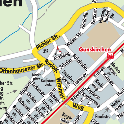 Stadtplan Gunskirchen