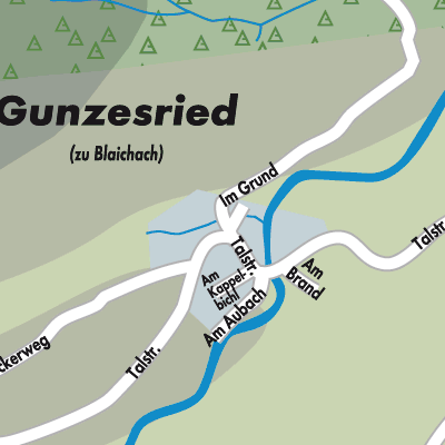 Stadtplan Gunzesried
