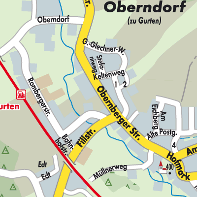 Stadtplan Gurten