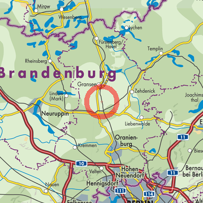 Landkarte Gutengermendorf