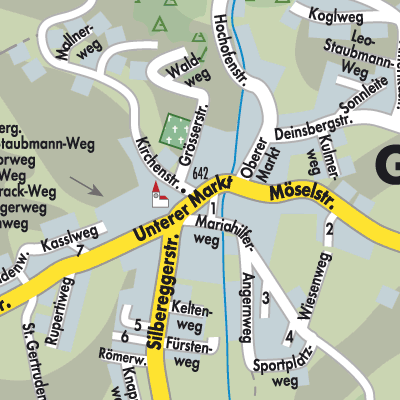 Stadtplan Guttaring