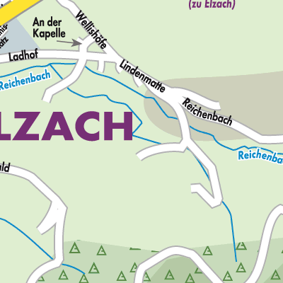 Stadtplan GVV Elzach
