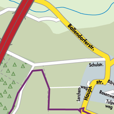 Stadtplan GVV Langenau