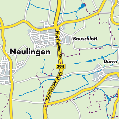 Übersichtsplan GVV Neulingen