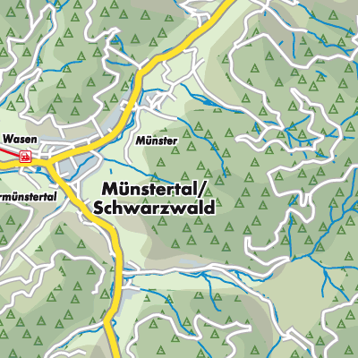 Übersichtsplan GVV Staufen-Münstertal