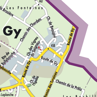Stadtplan Gy