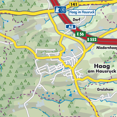 Übersichtsplan Haag am Hausruck